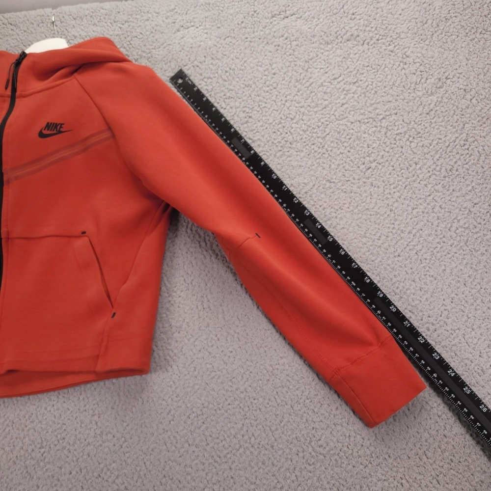 NIKE Sweatsuit Size SMALL Orange Tech Fleece Windrunner w/ Jogger Set - Picture 11 of 16